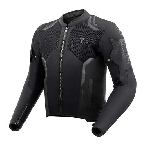 מעיל רכיבה רב עונתי גברים רבל הורן שחור – REBELHORN JAX JACKET