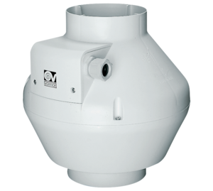 מפוח אין ליין צנטרפוגלי פלסטיק 12" Vortice CA 315 VO