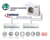 מזגן מולטי אינוורטר 1:2 Tadiran Multi Inverter 100N + 100N שנת 2025