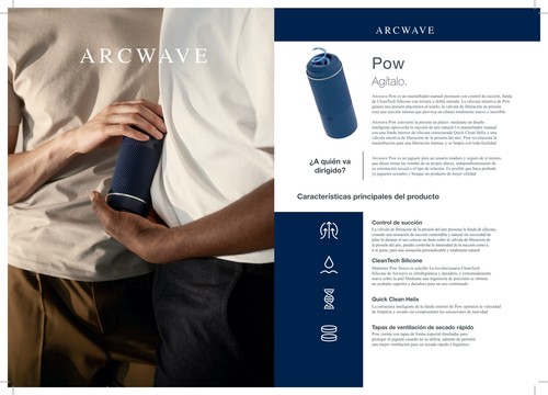 סטרוקר Pow Blue Arcwave Pow