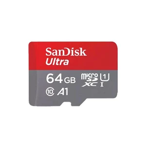 כרטיס זיכרון SanDisk Ultra SDSQUAB-064G Micro SD 140MB/s Class 10 נפח 64GB