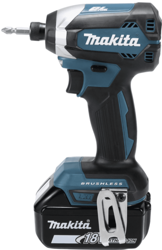  סט ‏מברגת אימפקט Makita DTD153RME + שתי סוללות 4A מקיטה ומטען מהיר חכם