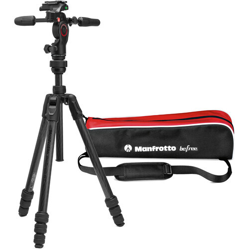 חצובת אלומיניום פוטו/וידאו Manfrotto Befree GT PRO 3-Way