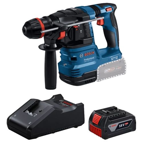 פטישון נטען BOSCH GBH 18V-22 X Professional + סוללה 4A + מטען ONE CHUCK