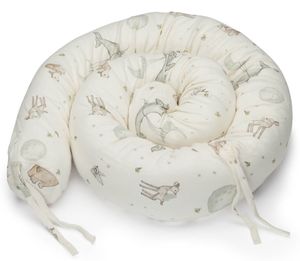 כרית נחשוש מעוצבת עם כיסוי 100% כותנה ניתן להסרה - ליל כוכבים