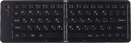 מקלדת בלוטוס מתקפלת NEXER K210 BT -עברית/אנגלית
