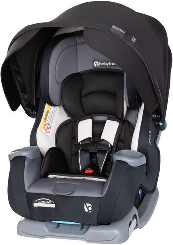 כסא בטיחות משולב בוסטר 4 ב-1 דגם Cover Me מבית Baby Trend - צבע שחור