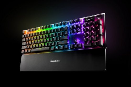 מקלדת גיימרים מכאנית SteelSeries Apex 5 Hybrid