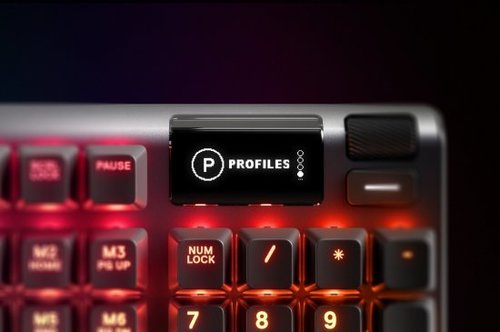 מקלדת גיימרים מכאנית SteelSeries Apex 5 Hybrid