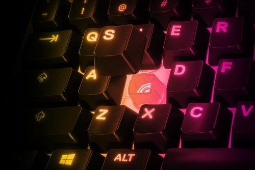 מקלדת גיימרים SteelSeries Apex 3 TKL RGB - מתג Whisper Quiet