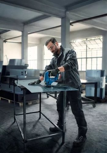 משור אנכי 18V נטען GST 183 גוף בלבד מנוע ללא פחמים Bosch