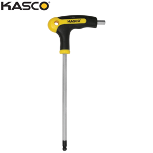 ידית T אלן דו-צדדי כדורי + רגיל צהובה 4 ממ"