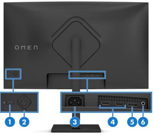 מסך מחשב גיימינג HP OMEN MONITOR 34c G2 WQHD 180Hz 1Ms Curved 