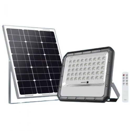 פנס הצפה סולארי 300W עם שלט Midea 305 ML-FLS300W-DL-B