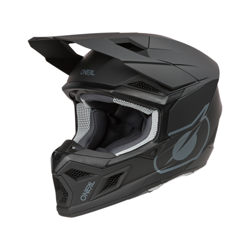 קסדת שטח אוניל 3SRS Helmet דגם 0625-15 עם הגנה כפולה, מעטפת ABS איכותית, פתחי אוורור מרובים ומערכת E.Q.R.S. לבטיחות מוגברת ברכיבת שטח