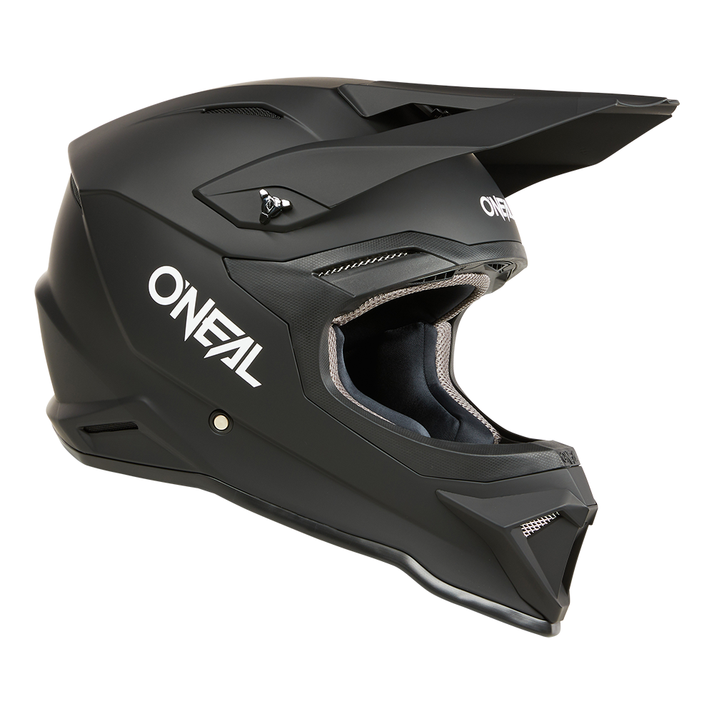 קסדת שטח אוניל 2024 שחור מט - ONEAL 1SRS SOLID V.24