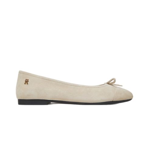 נעלי בובה TOMMY JEANS מידות 36-41 לנשים בגוון בז'