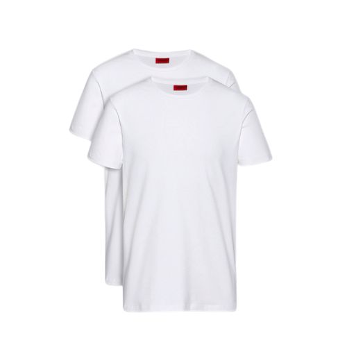 מארז 2 חולצות HUGO מידות S-XXL לגברים במארז לבן