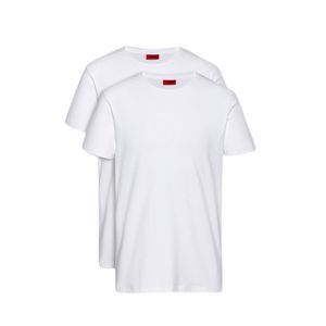מארז 2 חולצות HUGO מידות S-XXL לגברים במארז לבן