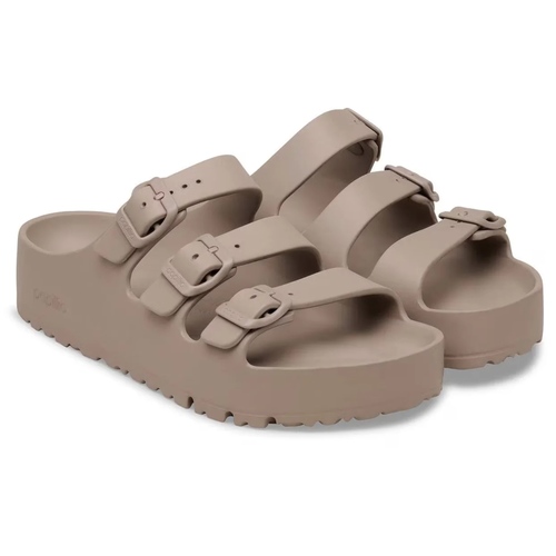 כפכף BIRKENSTOCK FLORIDA מידות 36-41 לנשים בגוון אפור בהיר