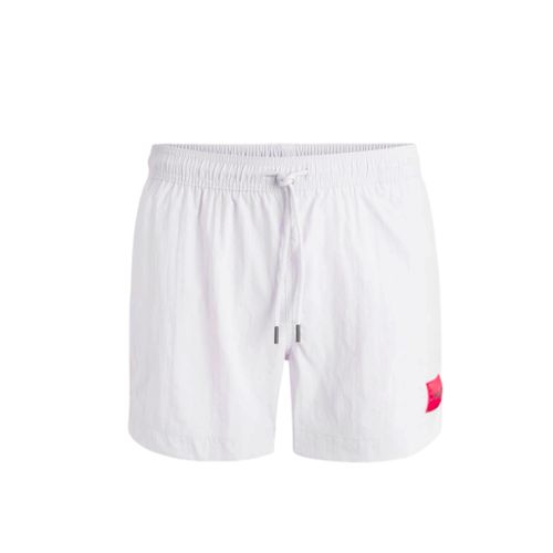בגד ים HUGO מידות S-XXL לגברים בגוון לבן