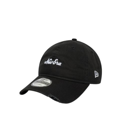 כובע NEW ERA לגברים בגוון שחור עם כיתוב