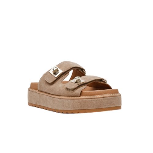 כפכף STEVE MADDEN מידות 36-41 לנשים בגוון קאמל