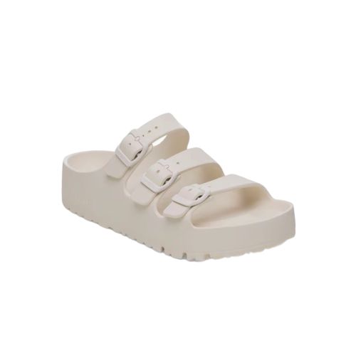 כפכף BIRKENSTOCK FLORIDA לבן מידות 36-41 לנשים בגוון לבן
