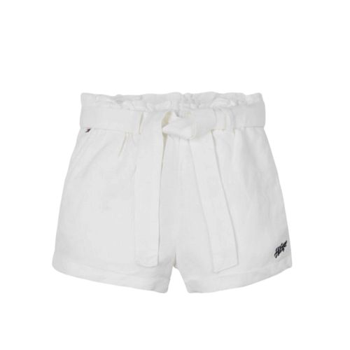 מכנס TOMMY HILFIGER מידות 2-16 לילדים בגוון לבן