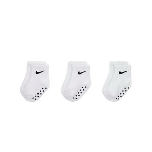 שלישיית גרביים NIKE מידות 6-24 חודשים לילדים בגוון לבן