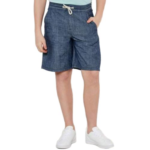 מכנס CALVIN KLEIN מידות 4-16 לילדים בגוון ג'ינס כהה