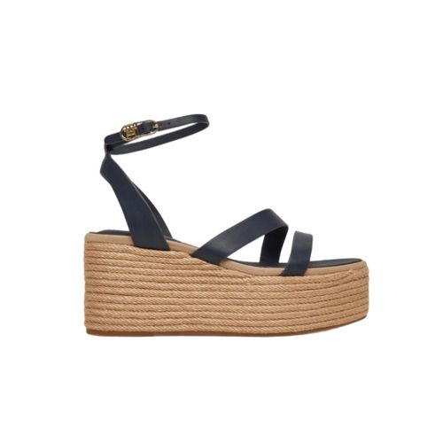 סנדל פלטפורמה TOMMY JEANS מידות 36-40 לנשים בגוון נייבי