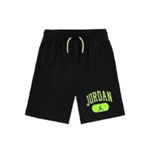 מכנס JORDAN מידות 8-16 לילדים בגוון שחור עם הדפס ניאון