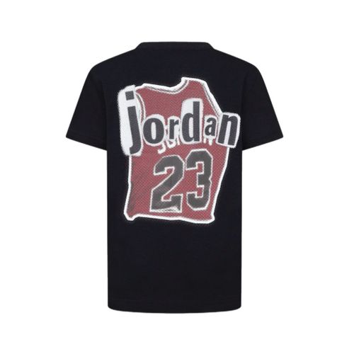 חולצה JORDAN מידות 4-16 לילדים בגוון שחור עם פאץ'