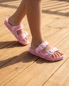 כפכף BIRKENSTOCK מידות 26-34 לילדים בגוון ורוד