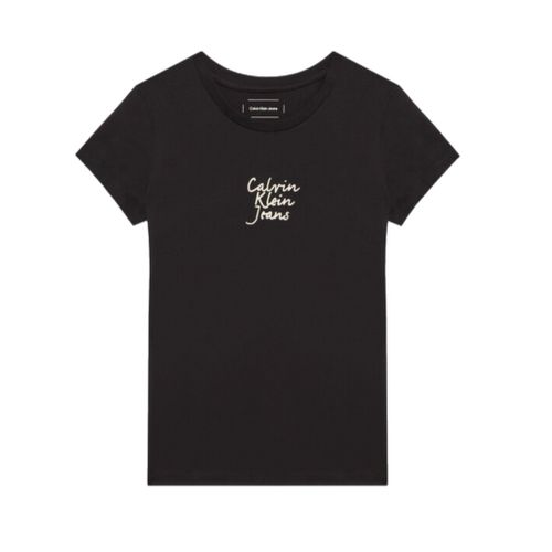 חולצה CALVIN KLEIN מידות 4-16 לילדים בגוון שחור