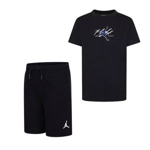 חליפה JORDAN מידות 4-16 לילדים בגוון שחור