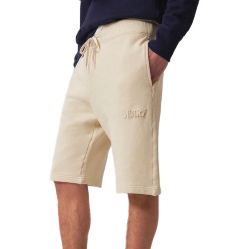מכנס AUTRY מידות M-XL לגברים בגוון שמנת