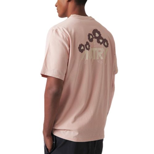 חולצה AUTRY מידות M-XL לגברים בגוון ורוד עתיק