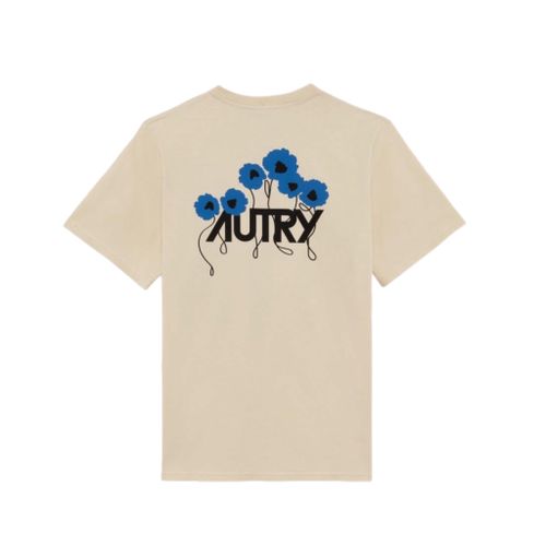 חולצה AUTRY מידות M-XL לגברים בגוון שמנת