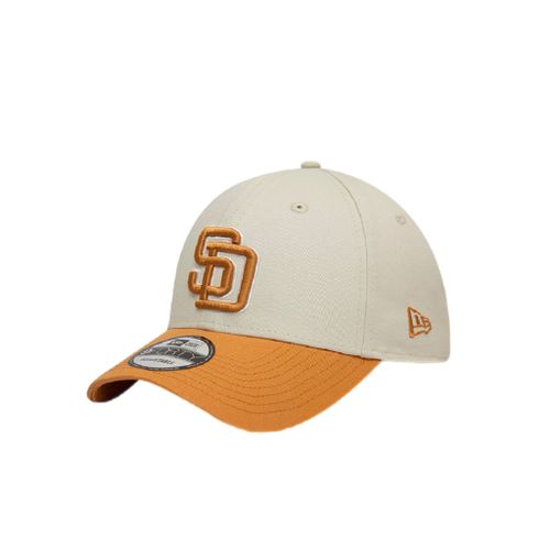 כובע NEW ERA לגברים בגוון קרם-כתום