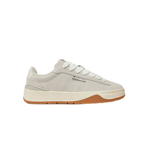 נעל TOMMY JEANS מידות 36-40 לנשים בגוון אפור-לבן
