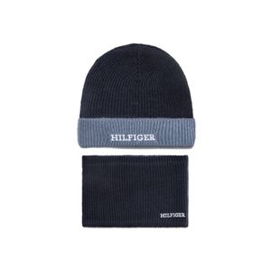 מארז TOMMY HILFIGER כובע גרב וחם צוואר לילדים
