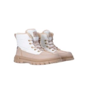 מגף TOMMY HILFIGER מידות 30-40 לילדים בגוון לבן-חום
