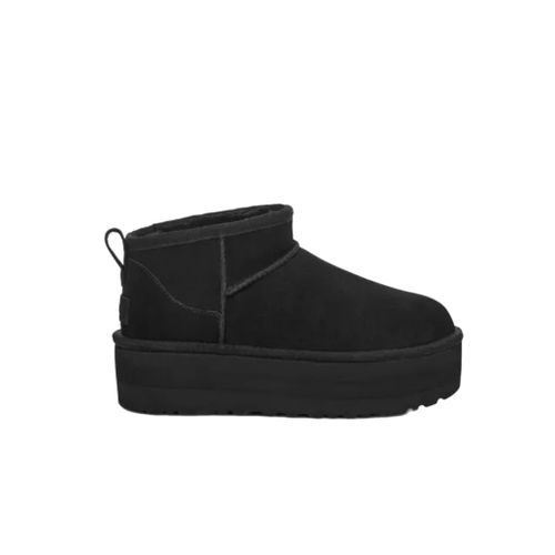 מגף UGG מיני פלטפורמה שחור מידות 36-40 לנשים