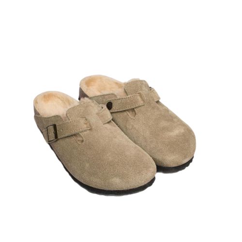 כפכף BIRKENSTOCK BOSTON אפור מידות 36-41 לנשים
