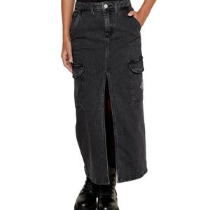 חצאית CALVIN KLEIN מידות 4-16 לילדים בגוון שחור ג