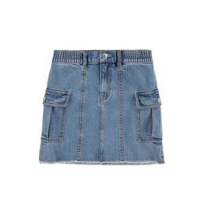 חצאית LEVIS מידות 7-16 לילדים בגוון כחול