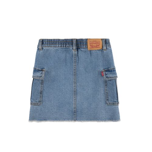 חצאית LEVIS מידות 7-16 לילדים בגוון כחול