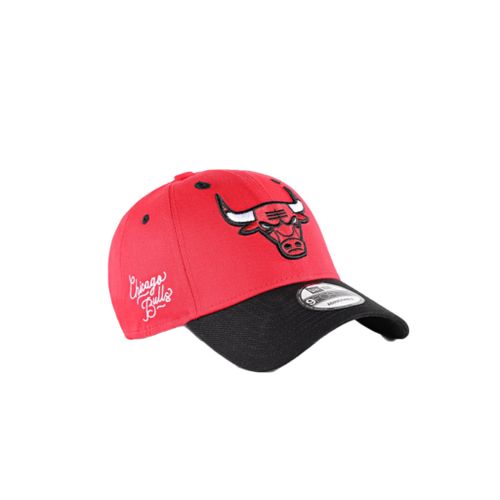 כובע NEW ERA לגברים בגוון אדום-שחור